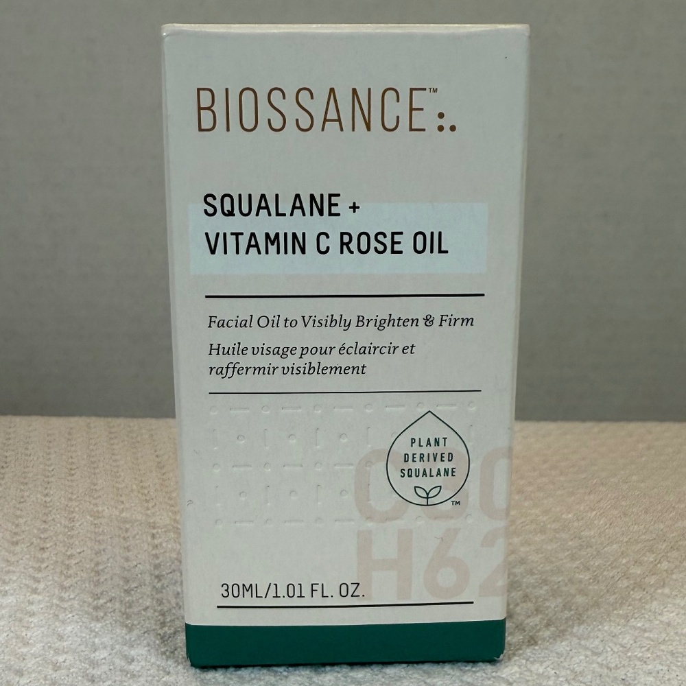New Biossance Vitamin C Rose Oil New in Box